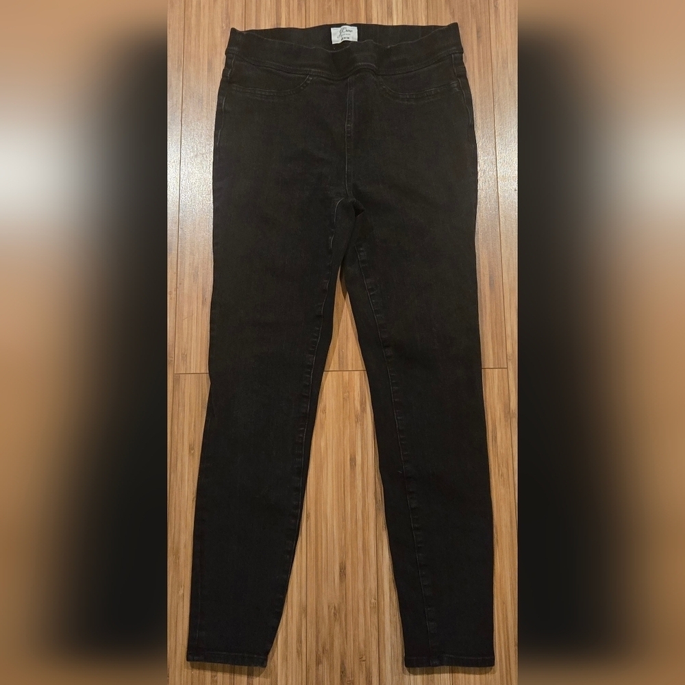 J Crew Stretchy Soft Black Jeans